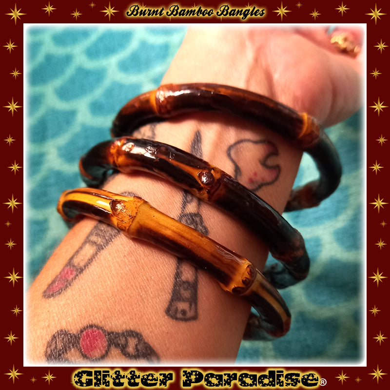 Bracelet: Bamboo Burnt