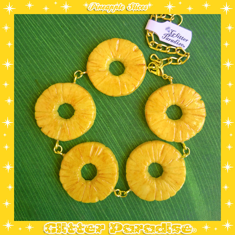 Bracelet: Pineapple Slice