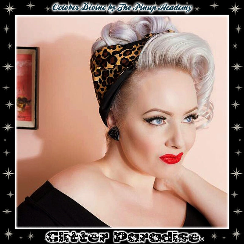 Earrings: Confetti Lucite Triangle Black and Silver Tinsel