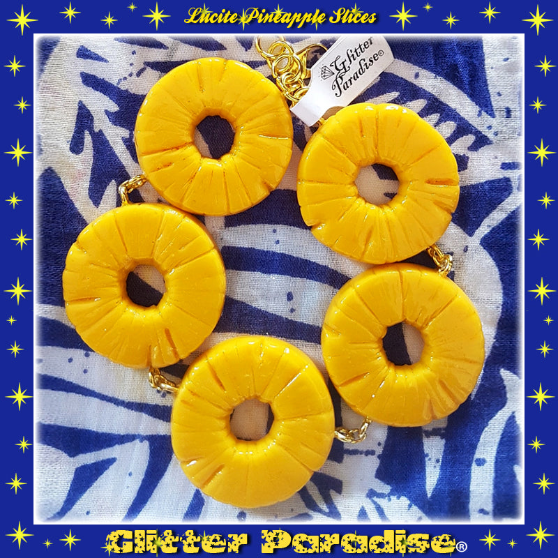 Bracelet: Pineapple Slice