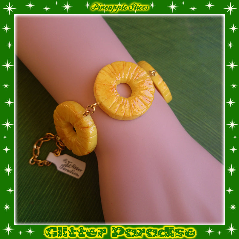 Bracelet: Pineapple Slice