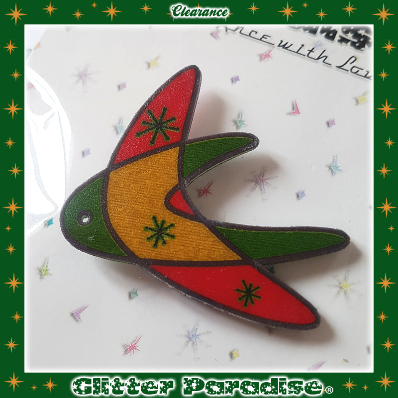 Brooch: Mid-Century Modern Boomerang
