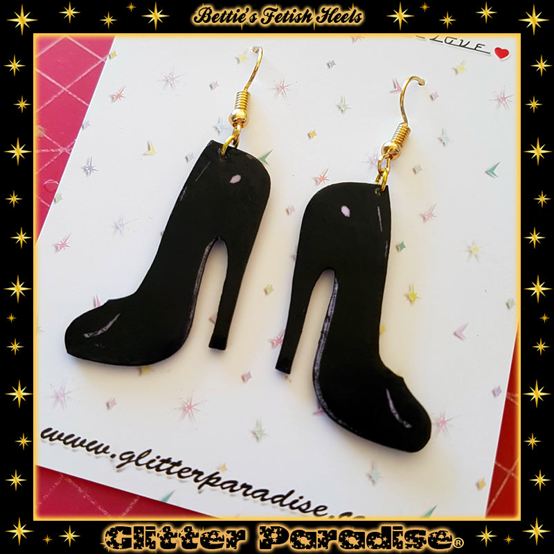 Earrings: Bettie's Fetish Heels