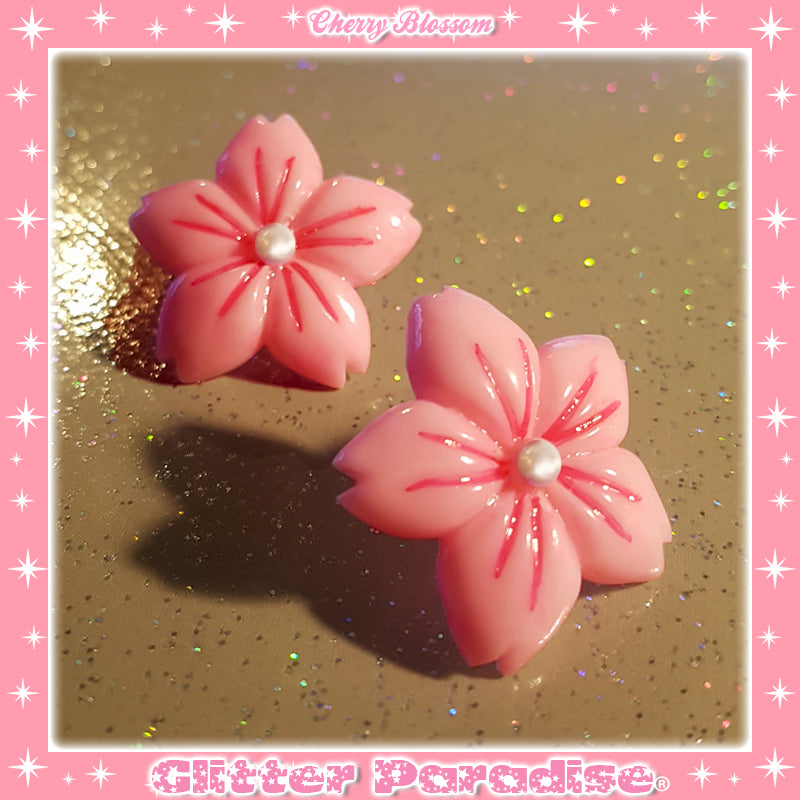 Earrings: Cherry Blossom