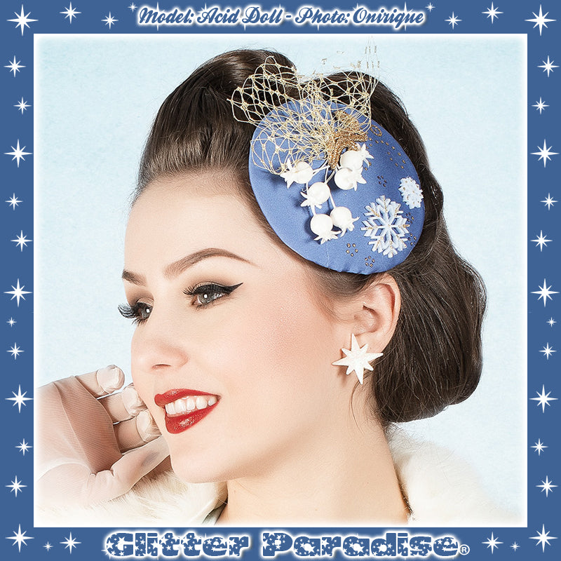 Earrings: Winter Starlite