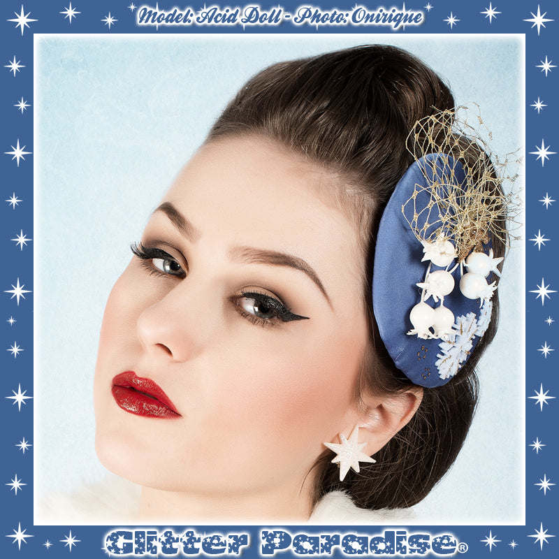 Earrings: Winter Starlite