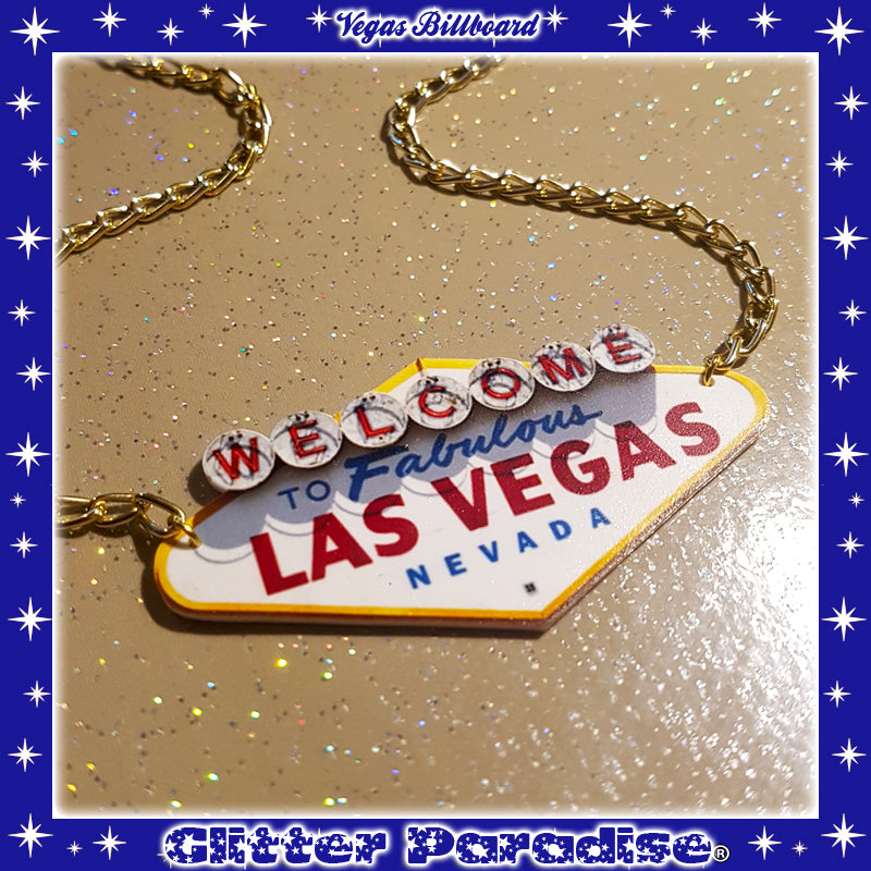 Necklace: Las Vegas Billboard