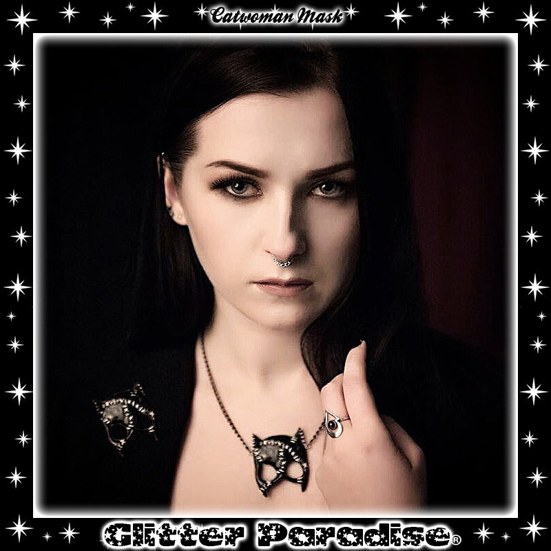 Brooch: Catwoman Mask