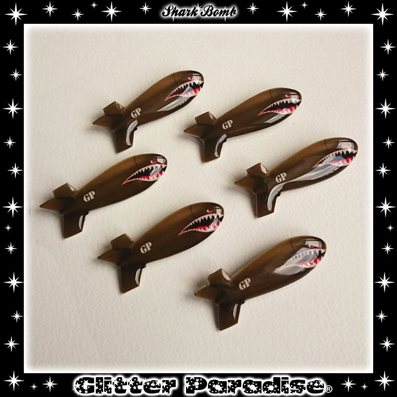 Brooch: Shark Bomb