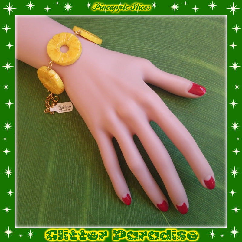 Bracelet: Pineapple Slice