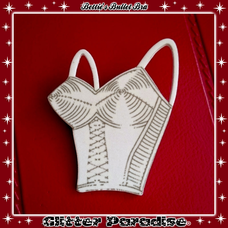 Brooch: Bettie's Bullet Bra