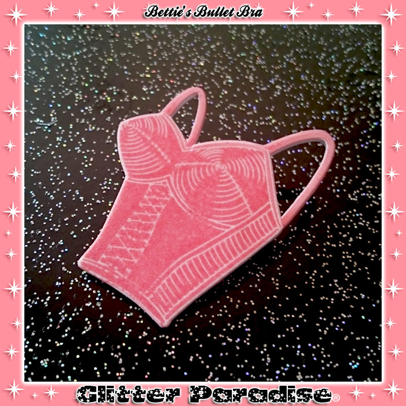 Brooch: Bettie's Bullet Bra