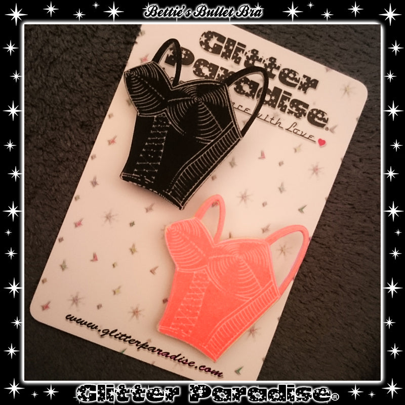 Brooch: Bettie's Bullet Bra