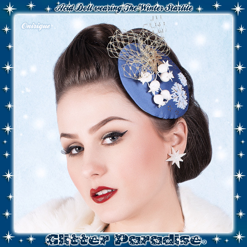 Earrings: Winter Starlite