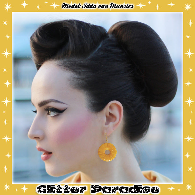 Earrings: Pineapple Slice