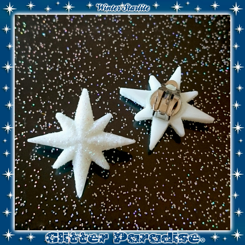 Earrings: Winter Starlite