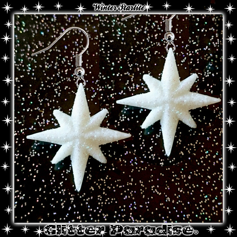 Earrings: Winter Starlite