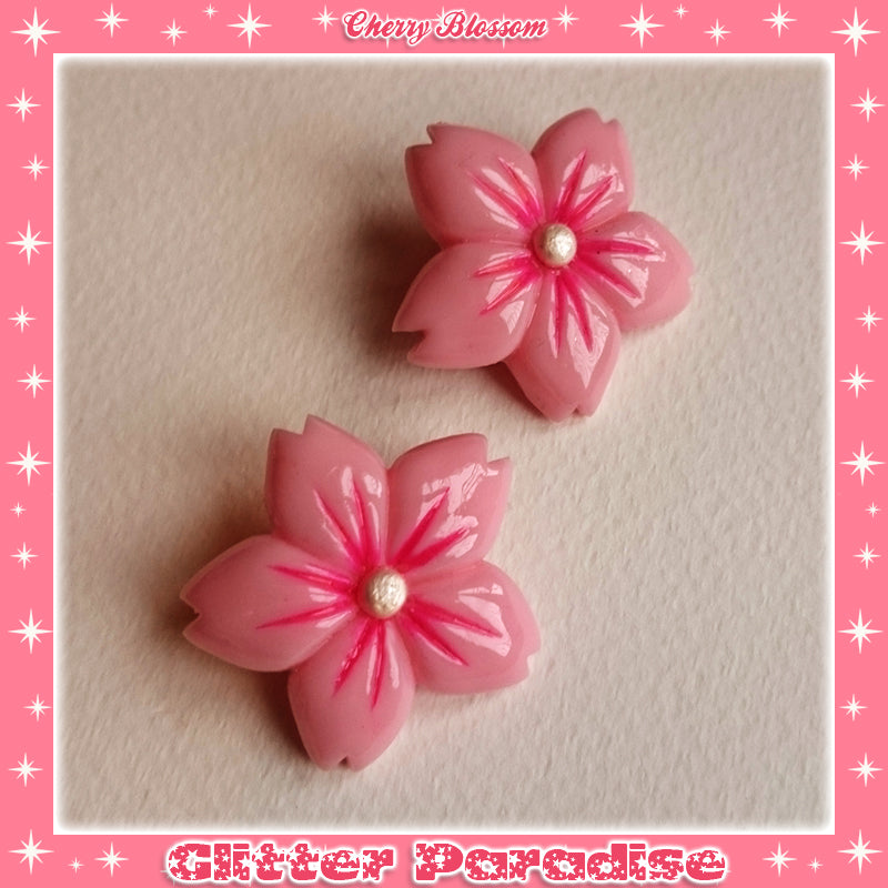 Earrings: Cherry Blossom