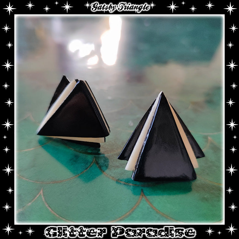 Earrings: Gatsby Triangle
