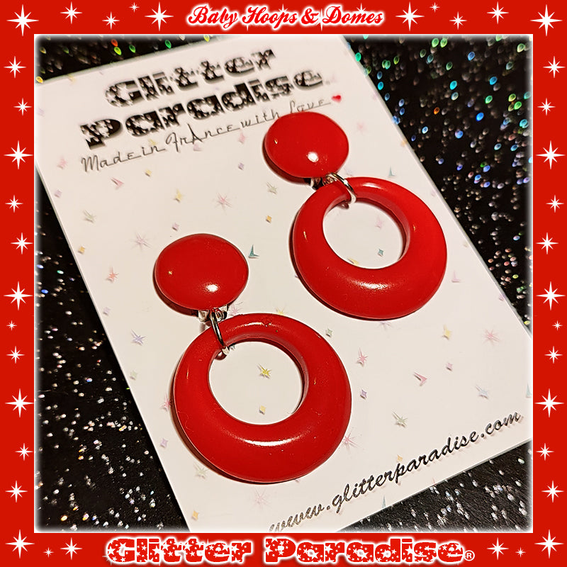 Earrings: Baby Hoops & Dômes