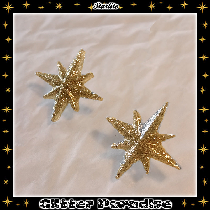Earrings: Starlite Lucite