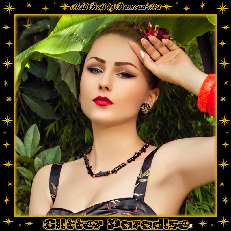 Necklace: Vintage Bamboo Replica