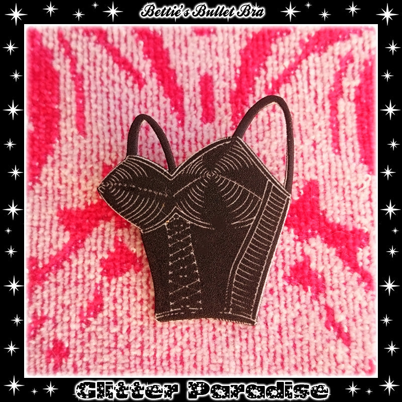 Brooch: Bettie's Bullet Bra