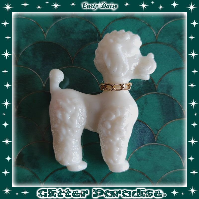 Brooch: Curly Daisy