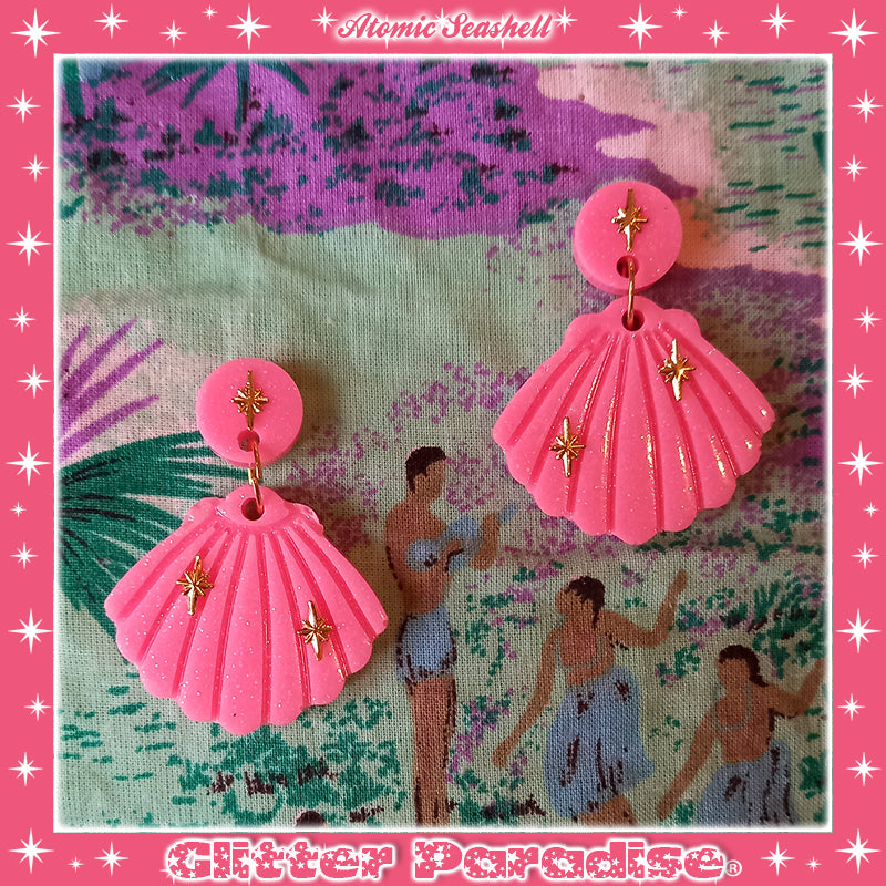 Pendientes: Atomic Seashell