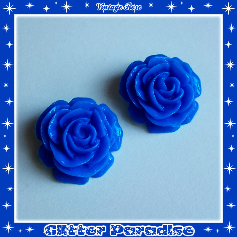 Earrings: Vintage Rose