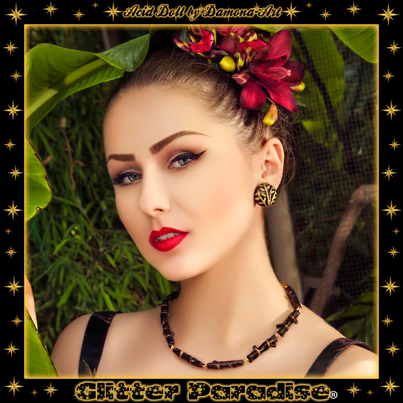 Necklace: Vintage Bamboo Replica