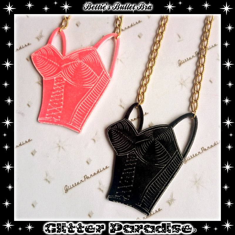 Necklace: Bettie's Bullet Bra