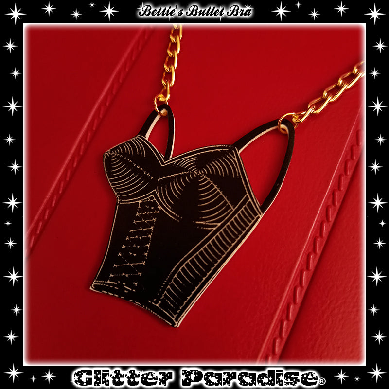 Necklace: Bettie's Bullet Bra