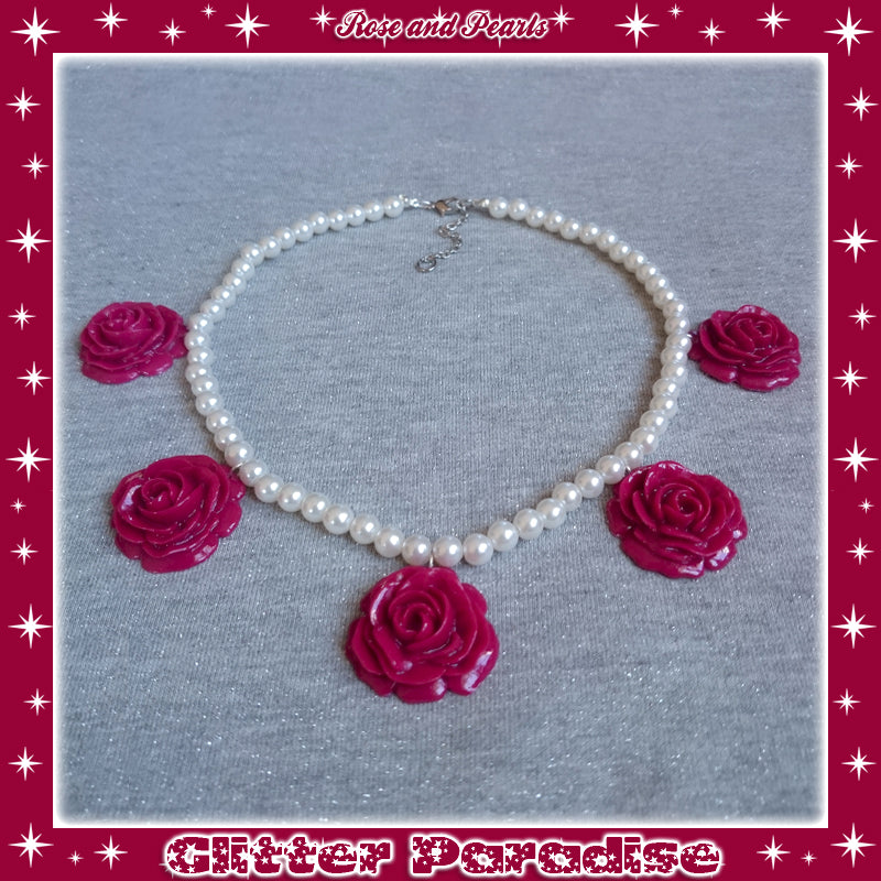 Necklace: Vintage Rose