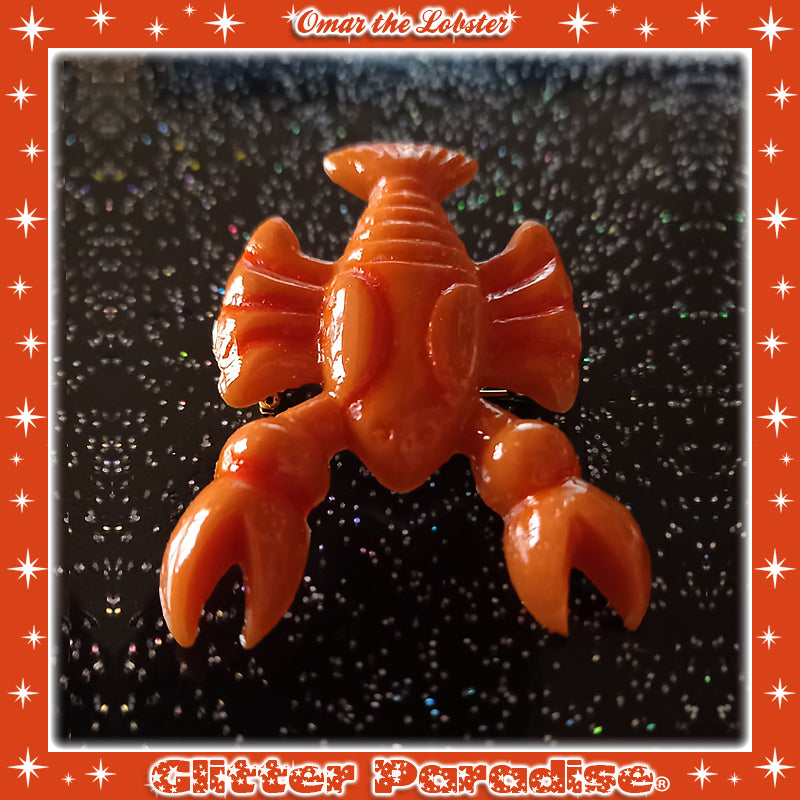 Brooch: Omar the Lobster