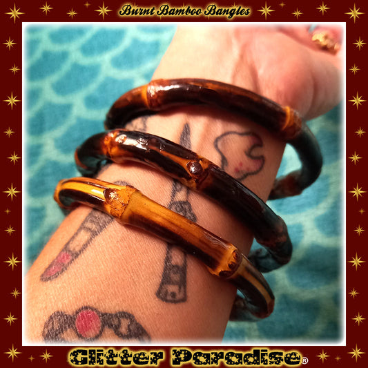 Bracelet: Bamboo Burnt