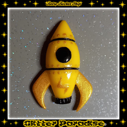 Broche : Retro Rocket Ship