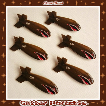 Brooch: Shark Bomb
