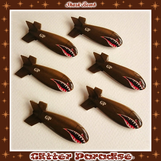 Brooch: Shark Bomb