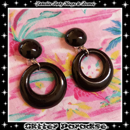 Earrings: Baby Hoops & Dômes