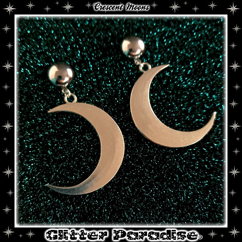 Boucles d'oreilles: Crescent Moon
