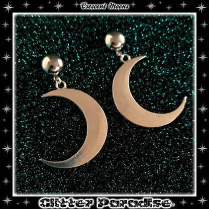 Boucles d'oreilles: Crescent Moon