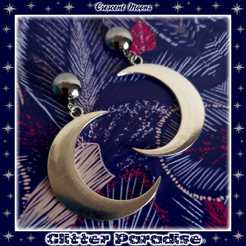 Boucles d'oreilles: Crescent Moon