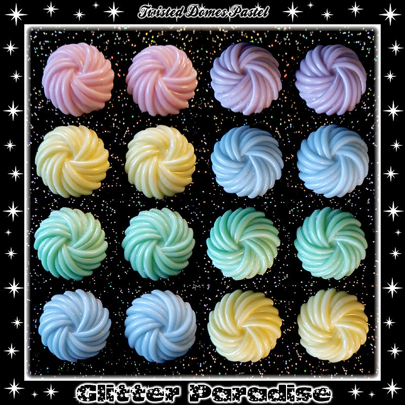 Pendientes: Twisted Domes Pastel