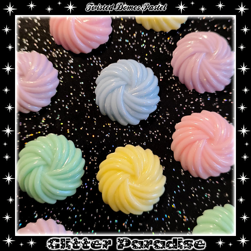 Pendientes: Twisted Domes Pastel