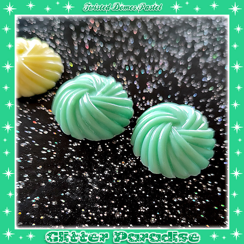 Pendientes: Twisted Domes Pastel