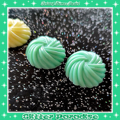Pendientes: Twisted Domes Pastel