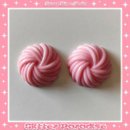 Pendientes: Twisted Domes Pastel