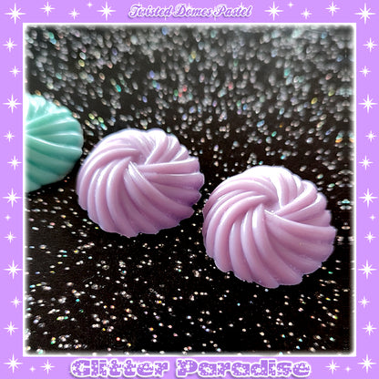 Pendientes: Twisted Domes Pastel
