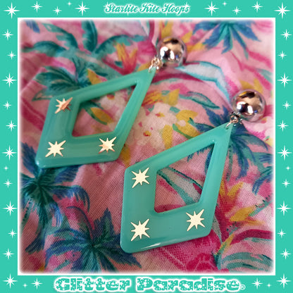 Pendientes: Starlite Kite Hoops